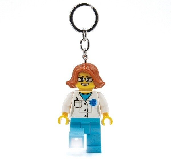 Klíčenka LEGO Iconic Doktorka, svítící figurka_1673965175