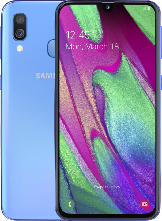 Samsung Galaxy A40, 4GB/64GB, modrá_420161806