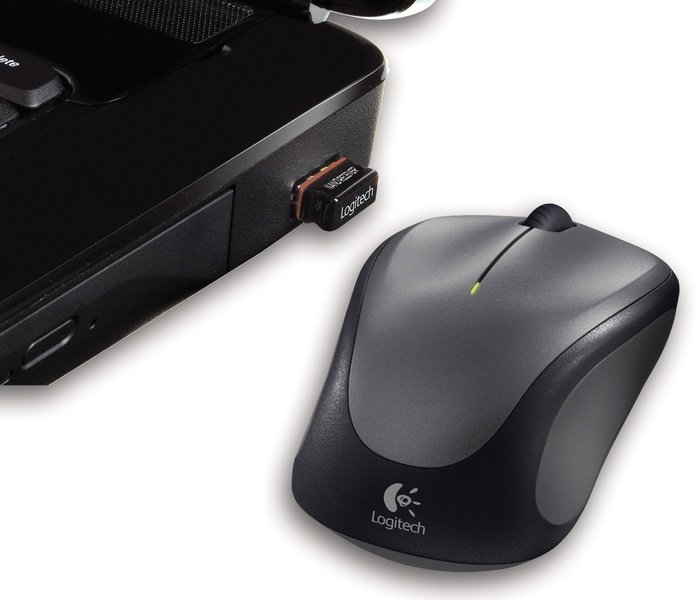 Logitech Wireless Mouse M235, šedá_1834065892