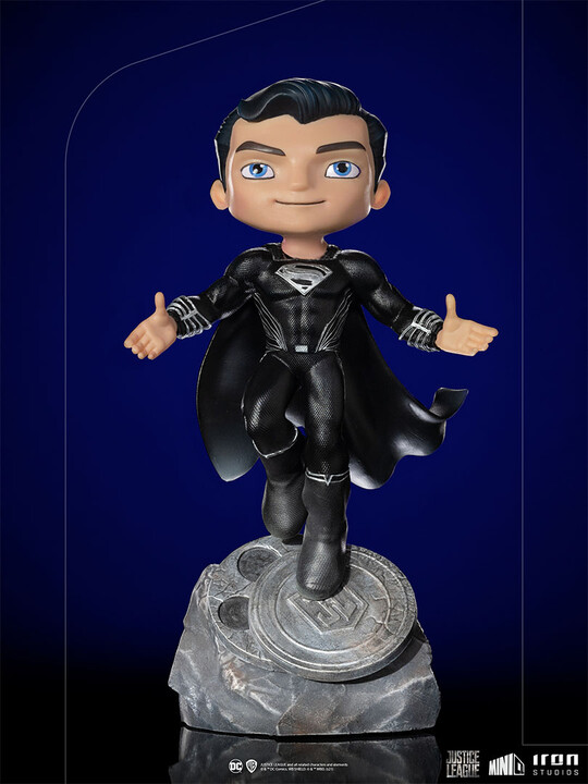 Figurka Mini Co. Justice League - Superman Black Suit_1237796795
