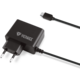 YENKEE síťová nabíječka YAC 2017BK, micro USB, 2A, černá_500323520