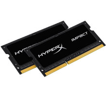 HyperX Impact 16GB (2x8GB) DDR3L 1600 CL9 SO-DIMM O2 TV HBO a Sport Pack na dva měsíce