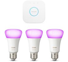 Philips Hue White and Color ambiance 9W E27 starter kit_885085466