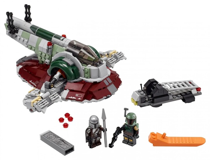 Extra výhodný balíček LEGO® Star Wars™ 75326 Trůnní sál, 75312 Boba Fett a jeho loď_216619876