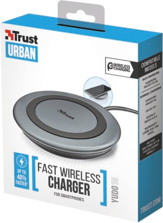 Trust Yudo10 Fast Wireless Charger for smartphones_400831028