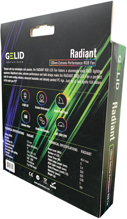 GELID Solutions Radiant RGB 12025
