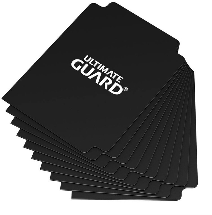 Rozdělovač na karty Ultimate Guard - Standard Size, černá, 10 ks (67x93)_1383046333