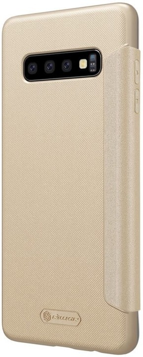 Nillkin Sparkle Folio pouzdro pro Samsung G975 Galaxy S10+, zlatá_2133480726