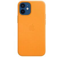 Apple kožený kryt s MagSafe pro iPhone 12 mini, oranžová_1261913732