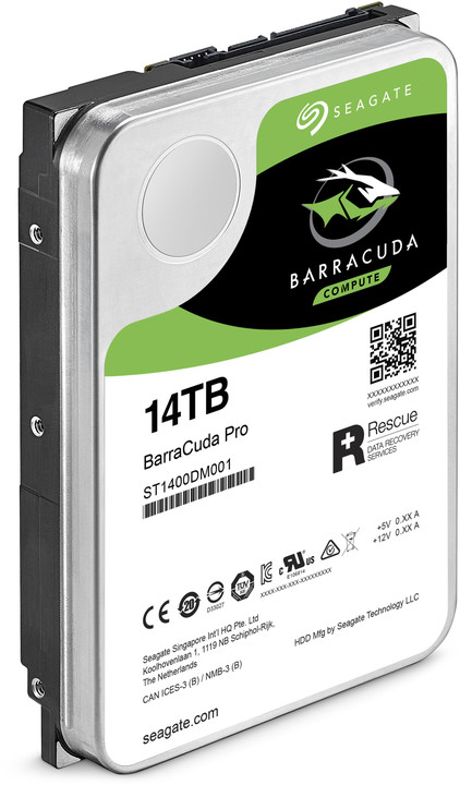 Seagate BarraCuda Pro, 3,5&quot; - 14TB_221033520