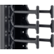 Triton vyvazovací panel RAB-VP-H42-X1, 19&quot;, 42U, dvouřadý hřeben, černý_518080874
