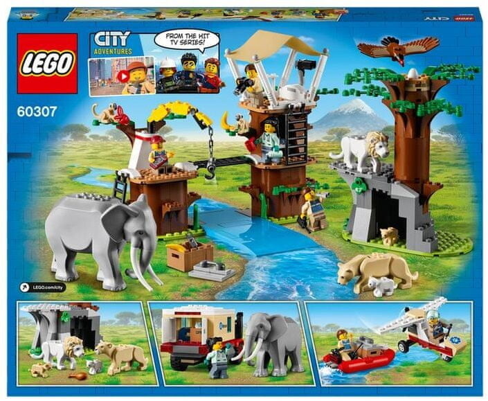 LEGO® City 60307 Záchranářský kemp v divočině_33064432