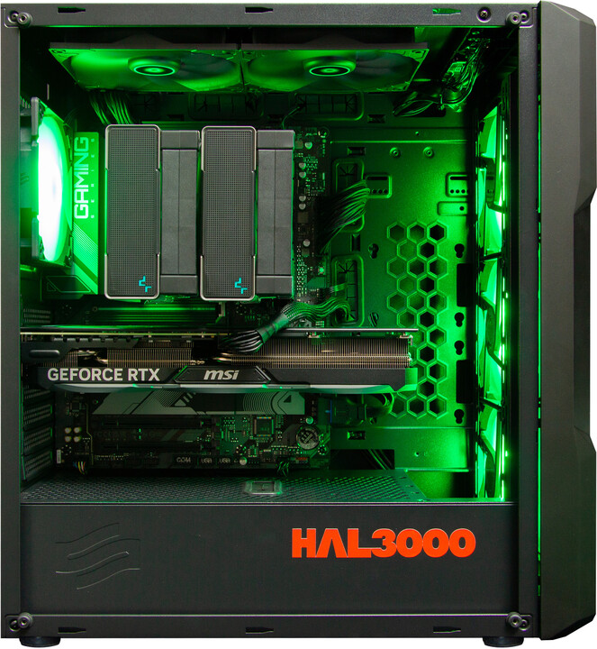HAL3000 Alfa Gamer Ultimate (RTX 4070 Ti), černá_1854363007