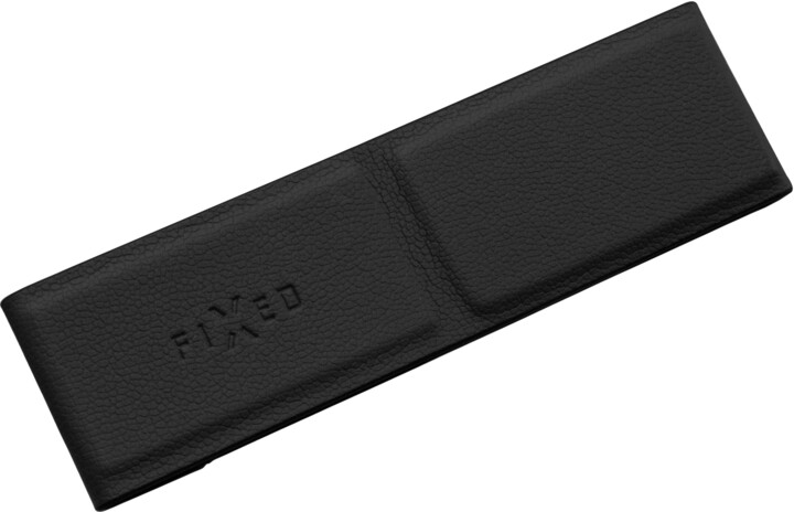 FIXED Nalepovací poutko Foldy pro mobilní telefony se stojánkem, černé_1840124566