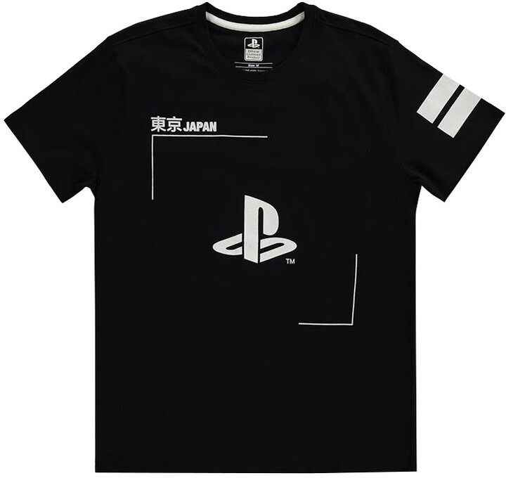 Tričko PlayStation - Black &amp; White (L)_1523067400
