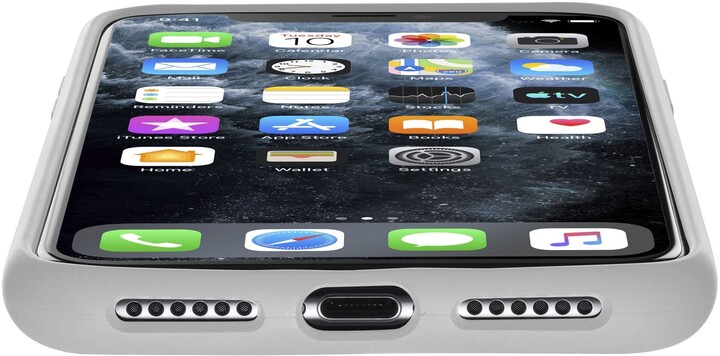 CellularLine ochranný silikonový kryt SENSATION pro Apple iPhone 11 Pro, šedá_1706704658