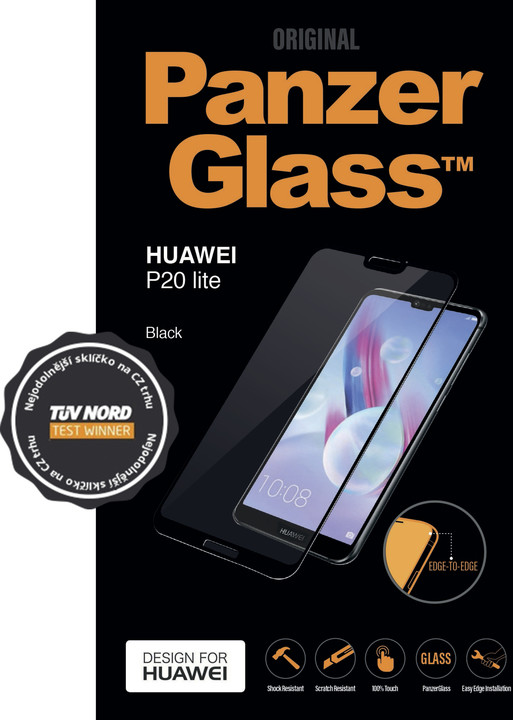 PanzerGlass Edge-to-Edge pro Huawei P20 Lite, černé_1308131954