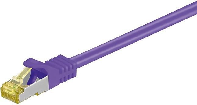 MicroConnect patch kabel S/FTP, RJ45, Cat7, 5m, fialová_1195068964