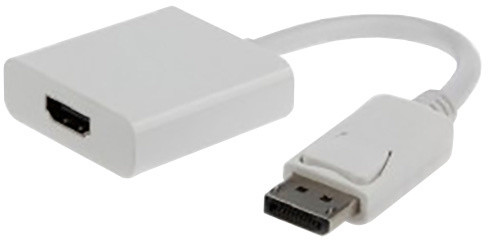 Gembird CABLEXPERT kabel Displayport na HDMI, M/F, bílá