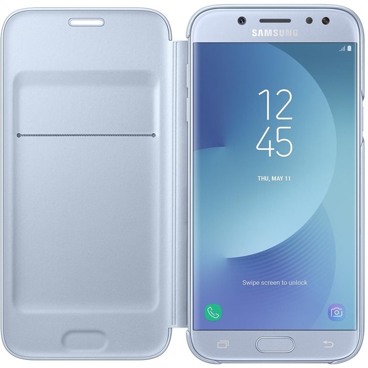 Samsung Galaxy J5 Flipové pouzdro, Wallet Cover, modré_1502130200