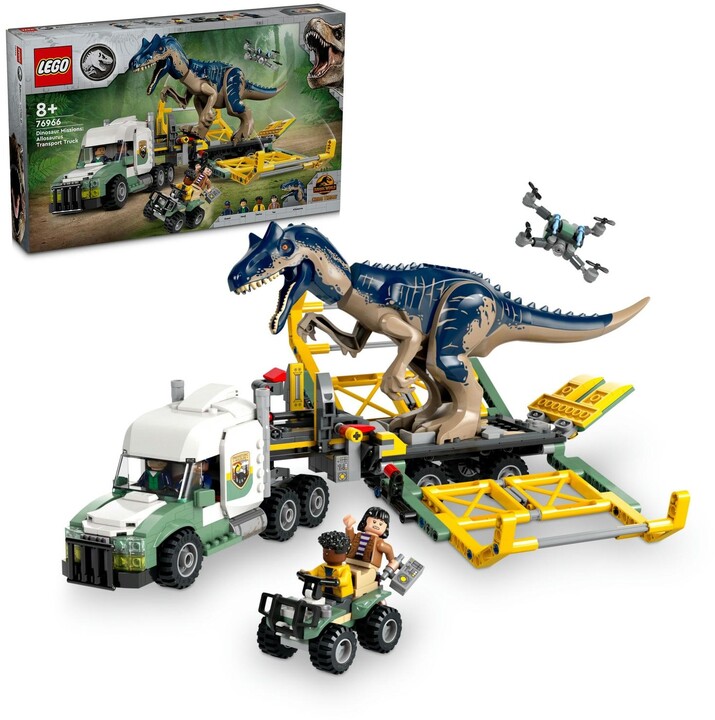 LEGO® Jurassic World™ 76966 Dinosauří mise: Přeprava allosaura_291907355