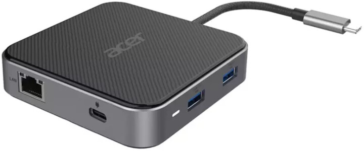Acer dokovací stanice USB4 7v1, 2x USB-A, HDMI, DP, RJ45, Jack, USB-C, PD 100W_1161135502