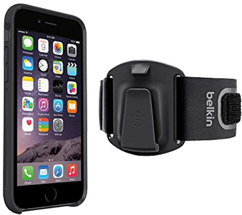 Belkin pouzdro Clip-Fit Armband pro iPhone 6/6s, černá_808335139