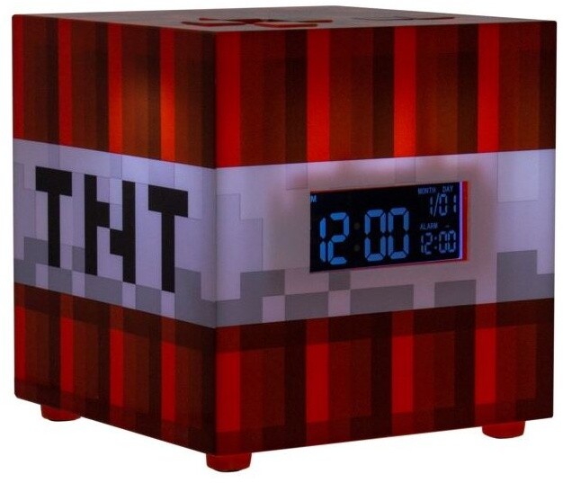 Budík Minecraft - TNT, digitální, stolní_275356609