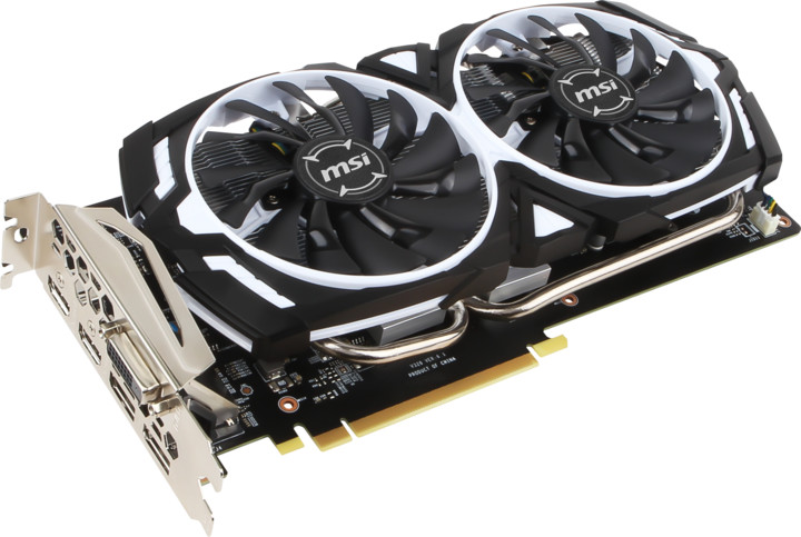 MSI GeForce GTX 1060 ARMOR 6G OCV1, 6GB GDDR5_1670423591