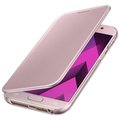 Samsung Galaxy A5 2017 (SM-A520C), flipové pouzdro, Clear View, růžové_721736626