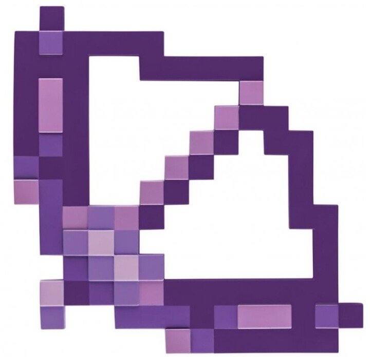 Replika Minecraft - Purple Bow and Arrow (40 cm)_506920935
