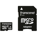 Transcend Micro SDHC 4GB Class 4 + adaptér