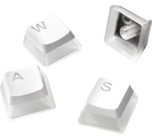 SteelSeries vyměnitelné klávesy PrismCaps, PBT, 120 kláves, bílé, US_65060101