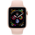 Apple Watch series 4, 40mm, pouzdro ze zlatého hliníku/růžový řemínek_1030865611