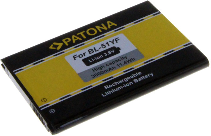 Patona baterie pro LG G4 BL-51YF 3000mAh 3,8V Li-Ion_58872770