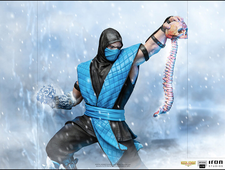 Figurka Iron Studios Mortal Kombat - Sub-Zero Art Scale, 1/10_1803022672