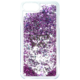 Guess Liquid Glitter Hard Party Purple pouzdro pro iPhone 7 Plus