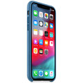 Apple kožený kryt na iPhone XS, modrošedá_1138522282