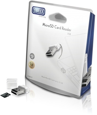 Sweex čtečka karet USB MicroSD/MicroSDHC_777585490