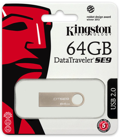 Kingston DataTraveler SE9 64GB_1094135984
