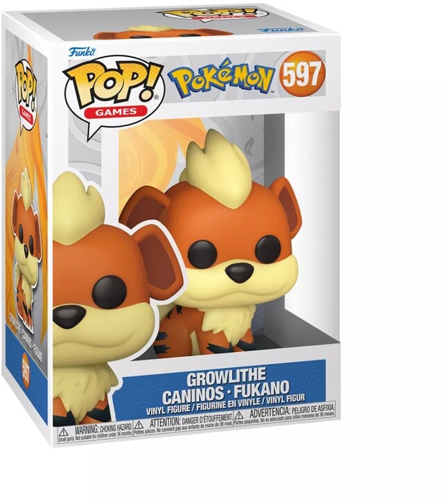 Figurka Funko POP! Pokémon - Growlithe (Games 597)_408170473