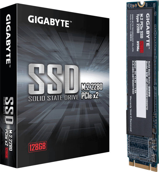 GIGABYTE SSD, M.2 - 128GB_1620448509