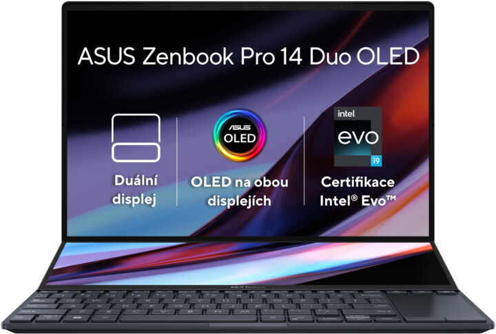 ASUS Zenbook Pro 14 Duo OLED (UX8402, 12th Gen Intel), černá_709104531