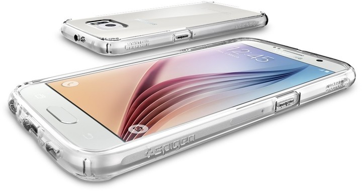 Spigen Ultra Hybrid pouzdro pro Galaxy S6, průhledná_639979878
