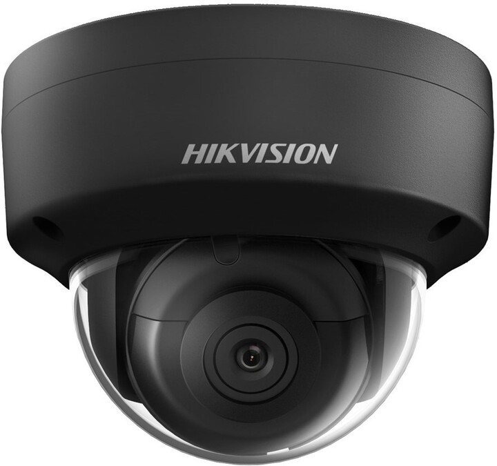 Hikvision DS-2CD2185FWD-I(BLACK), 2,8mm, 8Mpix, H.265, PoE, IR 30m, IP67, dome, černá