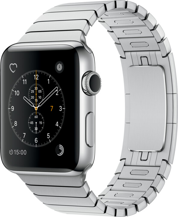 Apple Watch 2 42mm Stainless Steel Case with Silver Link Bracelet_290480220