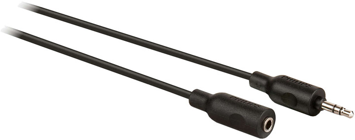 Philips prodlužovací kabel pro sluchátka 3,5mm, protiskluzová rukojeť, 1,5m_1387051892