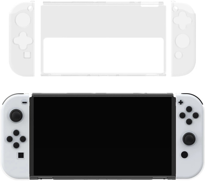 DOBE ochranný kryt pro Nintendo Switch Oled, crystal_899352145