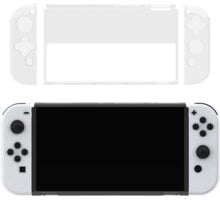 DOBE ochranný kryt pro Nintendo Switch Oled, crystal