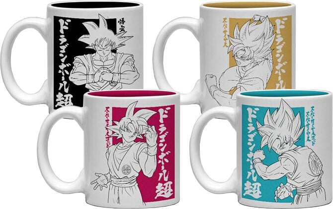 Hrnek Dragon Ball - Goku Espresso Sada - 4 ks_977114575